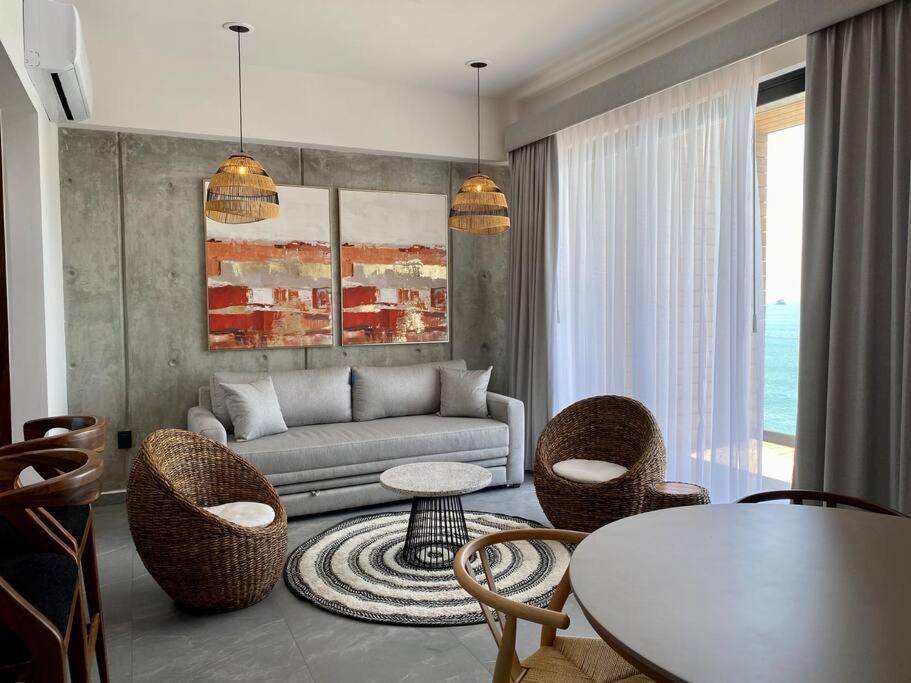 Апартаменты Departamento Catania Con Vista Al Mar Масатлан Экстерьер фото
